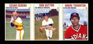 Andre Thornton, Cesar Cedeno, Don Sutton