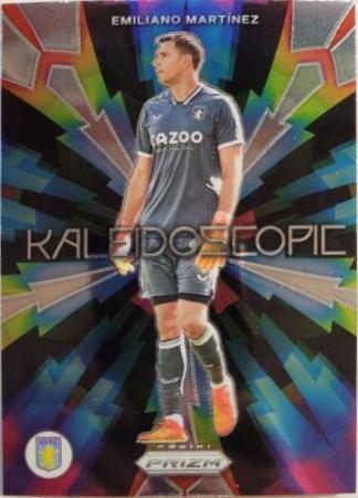 Emiliano Martinez #19 Soccer Cards 2022 Panini Prizm Premier League Kaleidoscopic