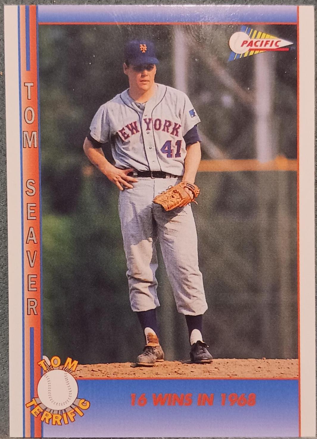 Tom Seaver #12 Baseball Cards 1992 Pacific Tom Seaver
