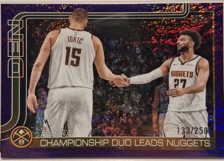 Nikola Jokic [Purple Rainbow] #286 Prices | 2025 Topps