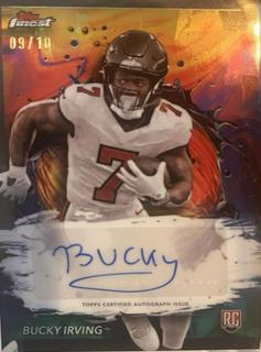 Bucky Irving #RFA-M”