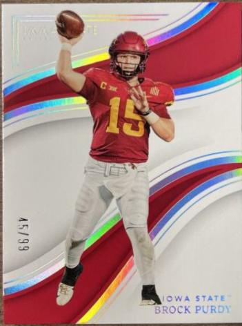 Brock Purdy #75 2023 Panini Immaculate Football