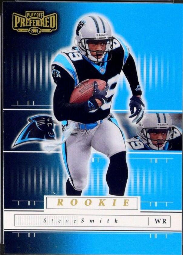 Steve Smith #137 2001 Playoff Preferred Football