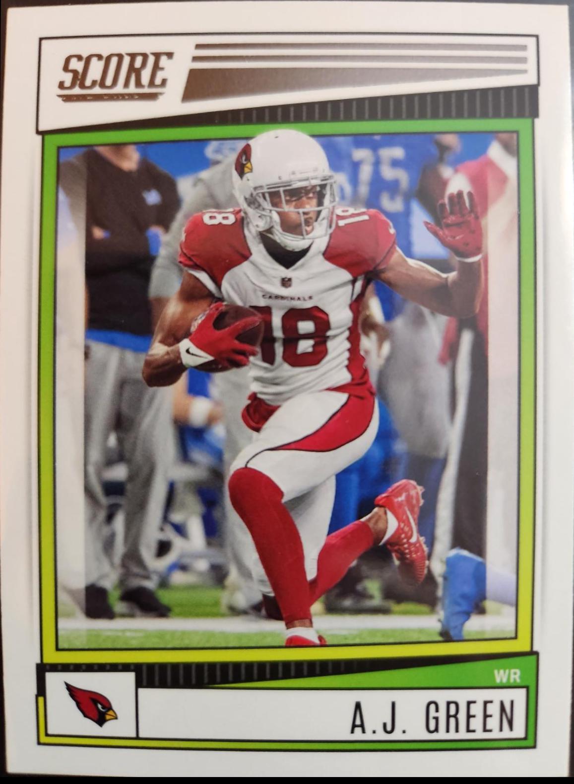 A.J. Green #143 Football Cards 2022 Panini Score