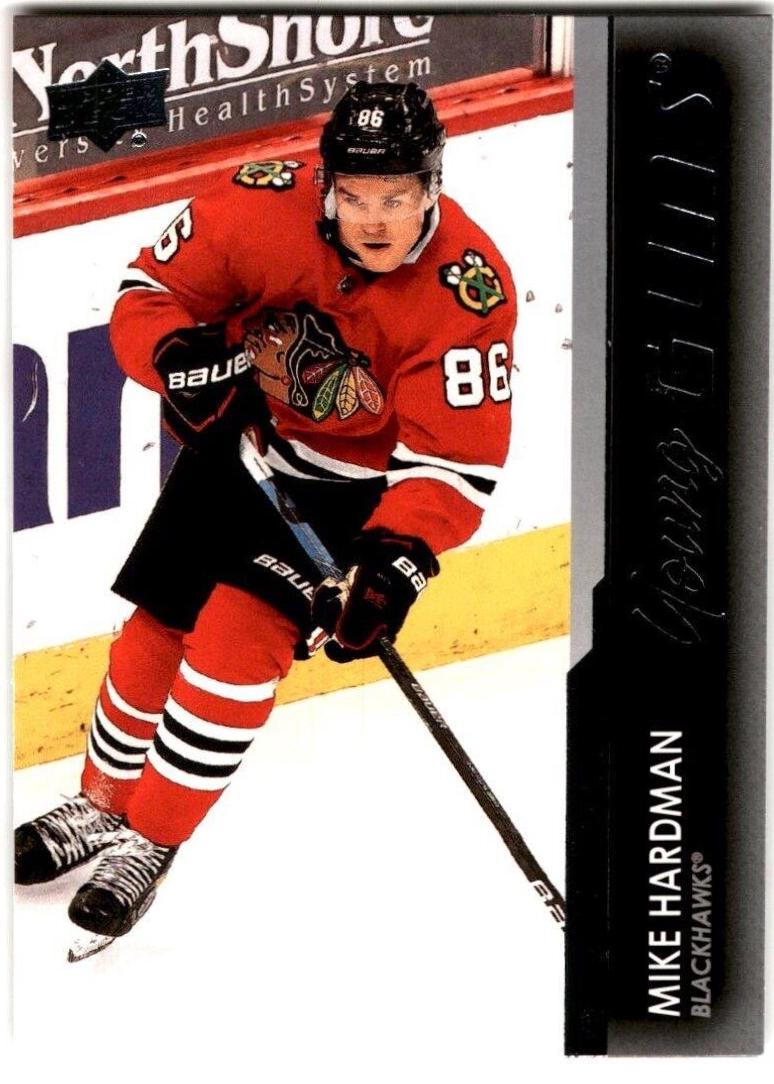 Mike Hardman #208 Hockey Cards 2021 Upper Deck