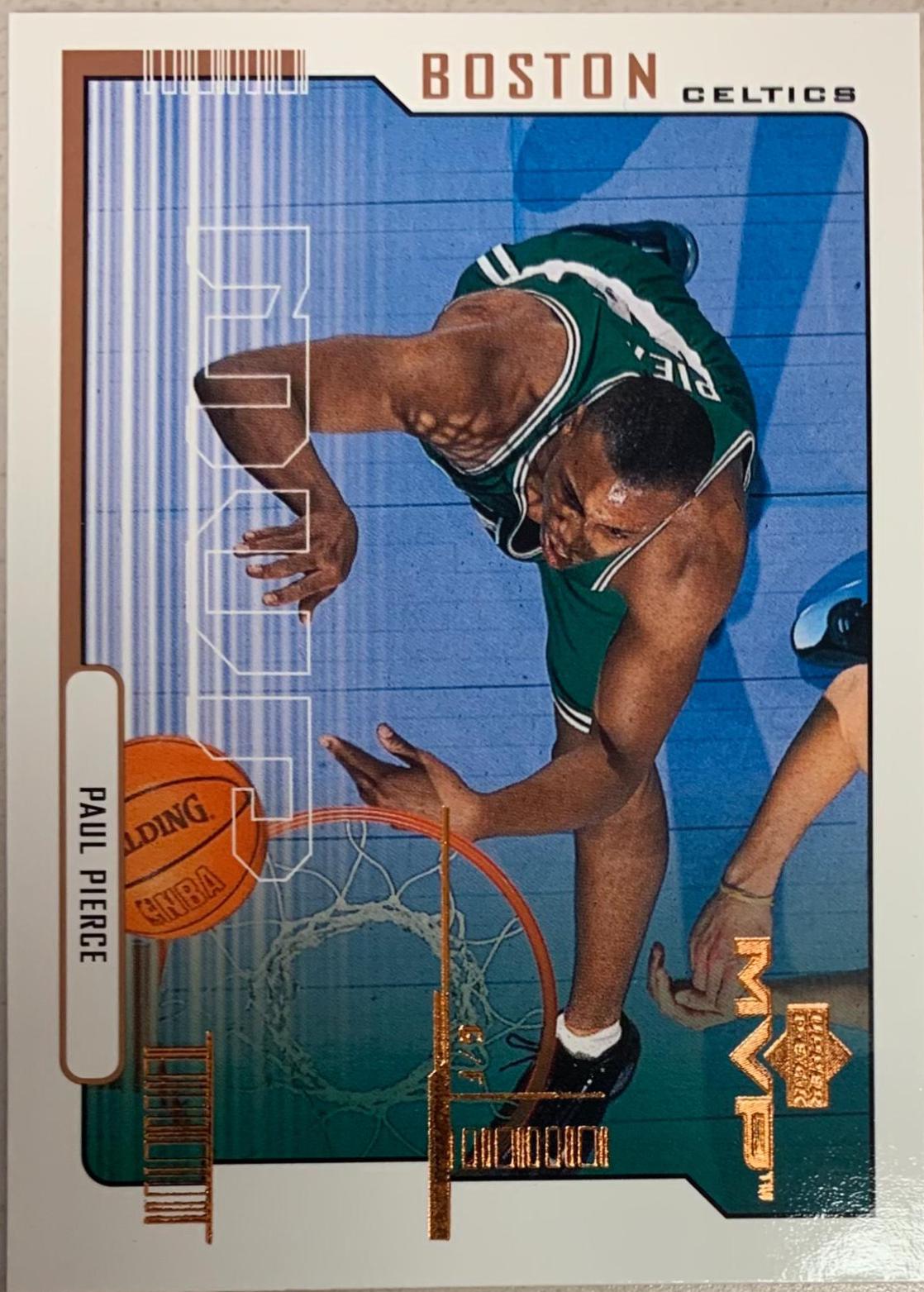 Paul Pierce #9 Basketball Cards 2000 Upper Deck MVP