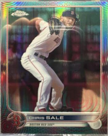 Chris Sale #118 2022 Topps Chrome Sonic Baseball