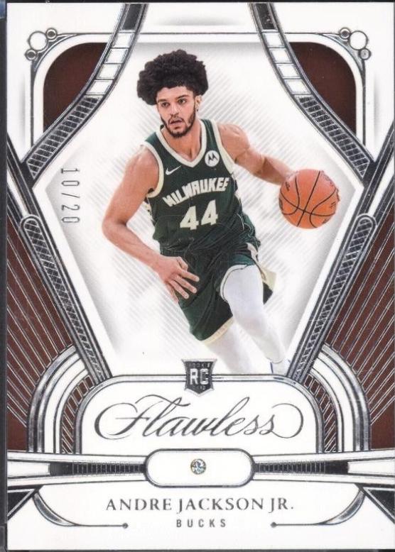 Andre Jackson Jr. #31 Basketball Cards 2023 Panini Flawless