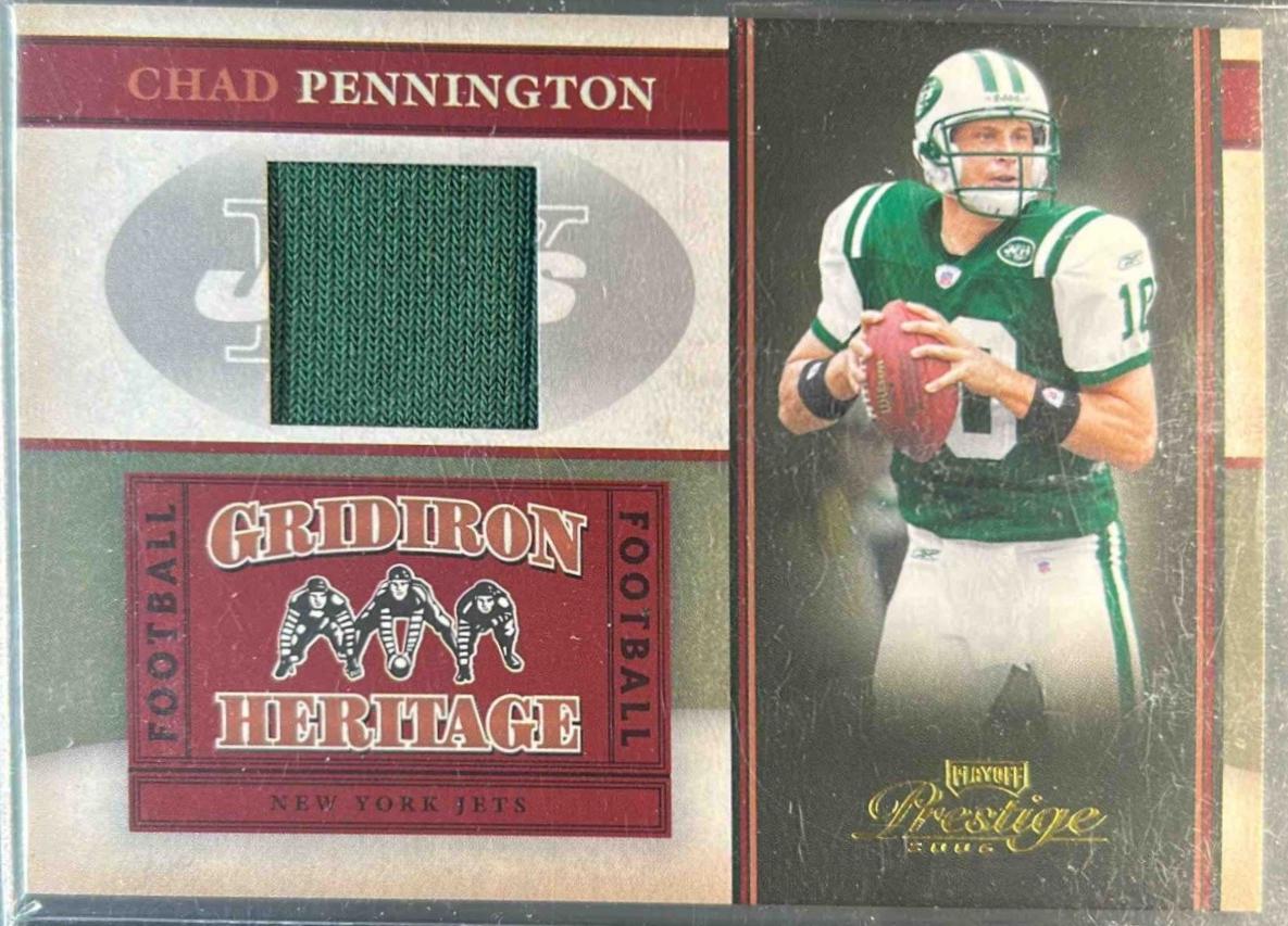 Chad Pennington #GH-13 Football Cards 2006 Playoff Prestige Gridiron Heritage