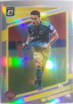 Luis Diaz #36 Soccer Cards 2021 Panini Donruss Road to Qatar