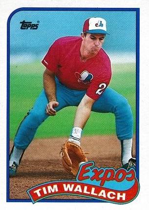 Tim Wallach #720 Baseball Cards 1989 Topps