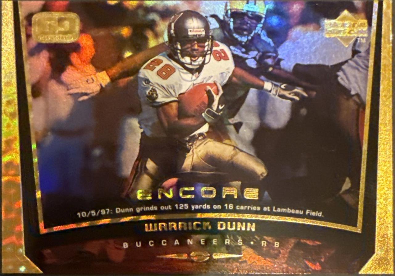 Warrick Dunn [Gold F, X] #137