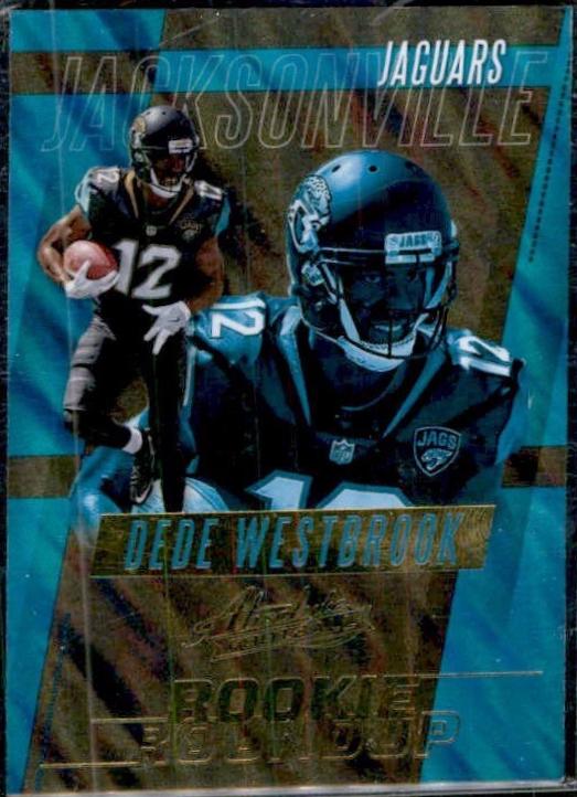 Dede Westbrook #30 Football Cards 2017 Panini Absolute Rookie Roundup