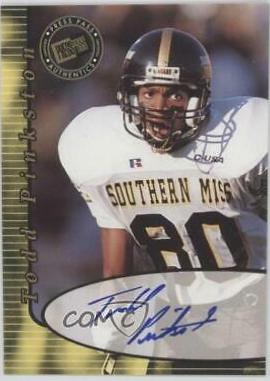 Todd Pinkston Football Cards 2000 Press Pass Autograph