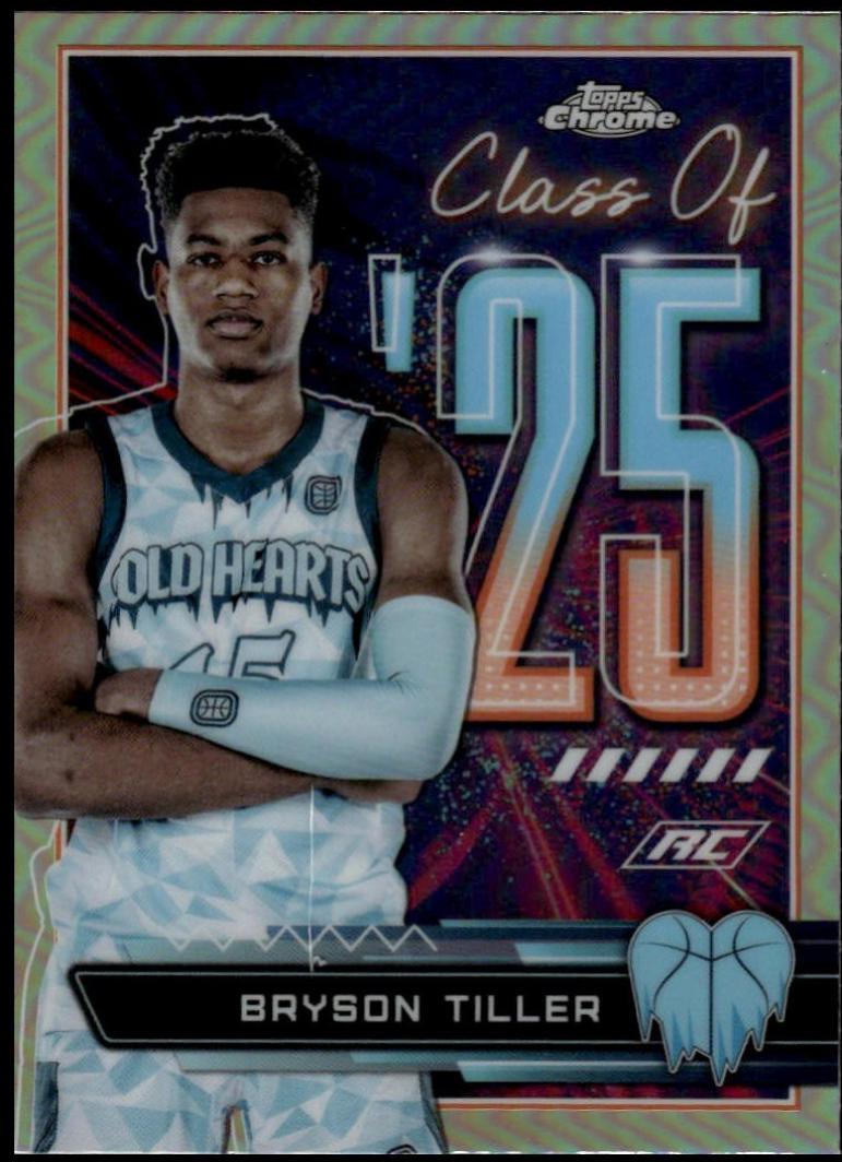 Bryson Tiller #CO-23 2022 Topps Chrome Overtime Elite Class Of Basketball