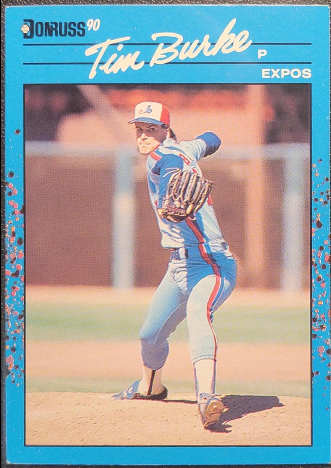 Tim Burke #42 Baseball Cards 1990 Donruss Best NL