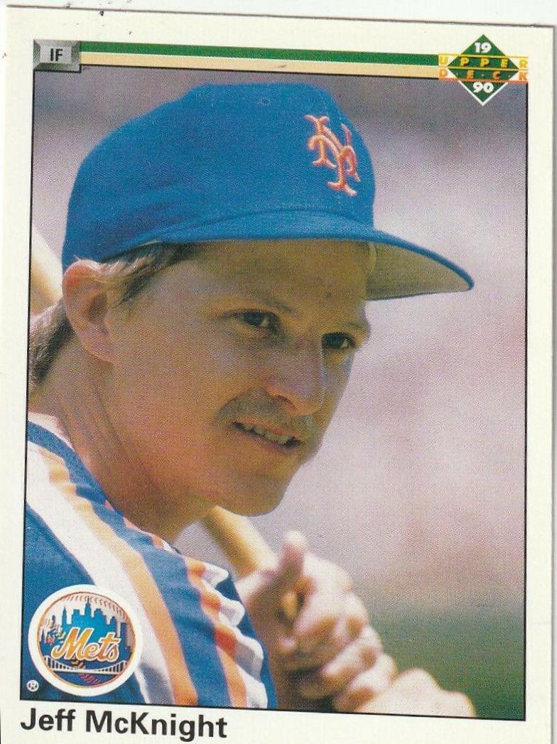 Jeff McKnight #162 Baseball Cards 1990 Upper Deck