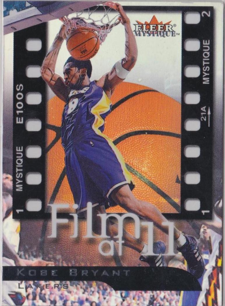 Kobe Bryant #2 Basketball Cards 2000 Fleer Mystique Film at 11