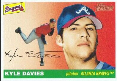Kyle Davies #66 Baseball Cards 2004 Topps Heritage