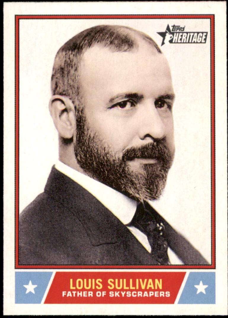 Louis Sullivan #NS-99 Baseball Cards 2025 Topps Heritage Notable American