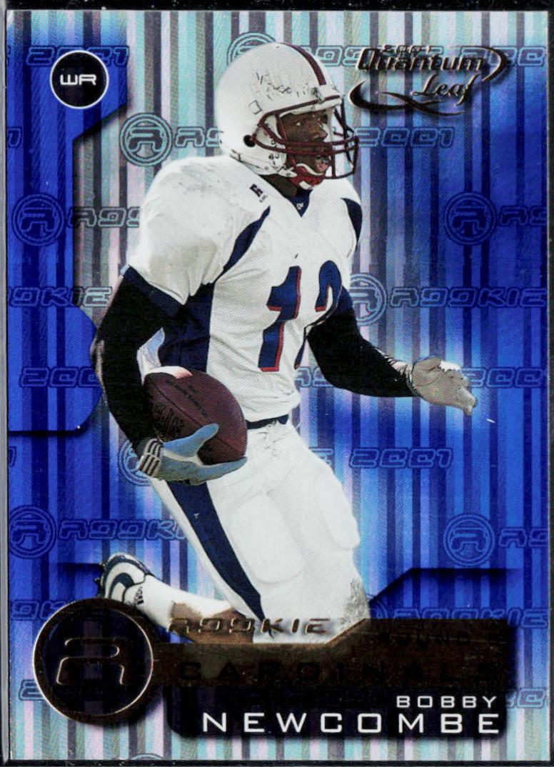 Bobby Newcombe #229 Football Cards 2001 Quantum Leaf