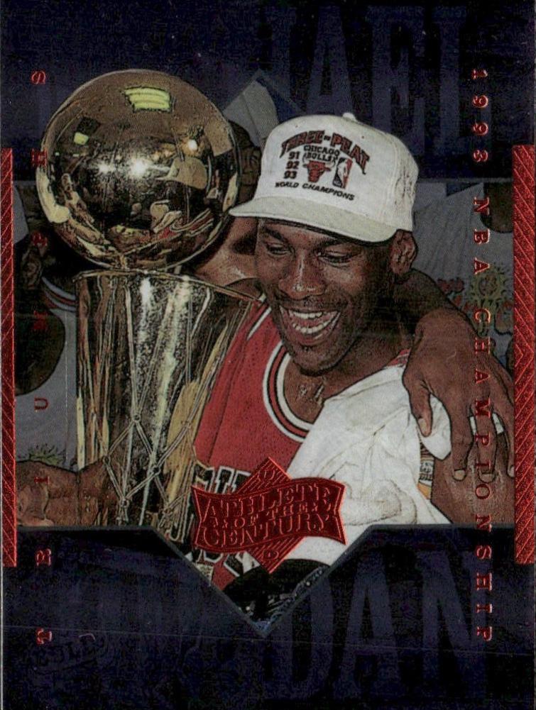 Michael Jordan #69 1999 Upper Deck Mj Athlete Of The Century Basketball