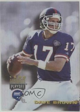 Dave Brown #9 Football Cards 1995 Playoff Absolute