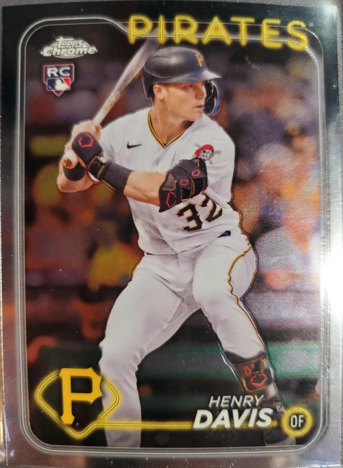Henry Davis #260 Baseball Cards 2024 Topps Chrome