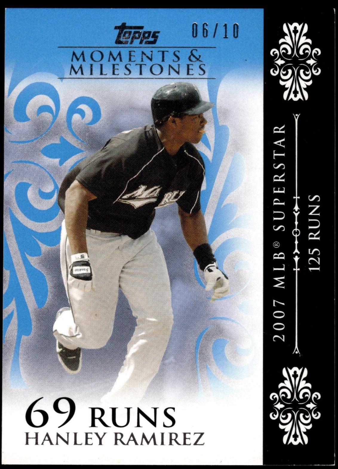 Hanley Ramirez #92 2008 Topps Moments & Milestones Baseball