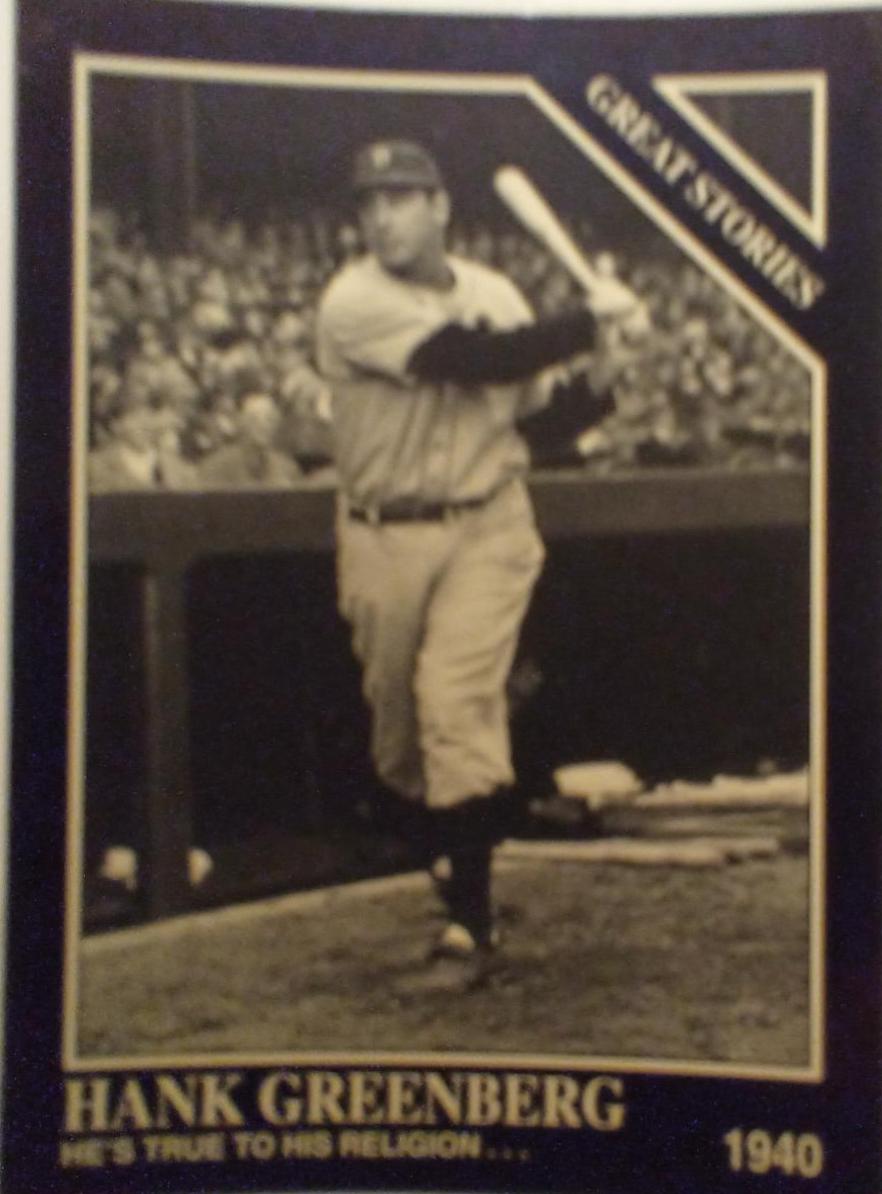 Hank Greenberg #1005 Baseball Cards 1994 The Sportin News Conlon Collection Color