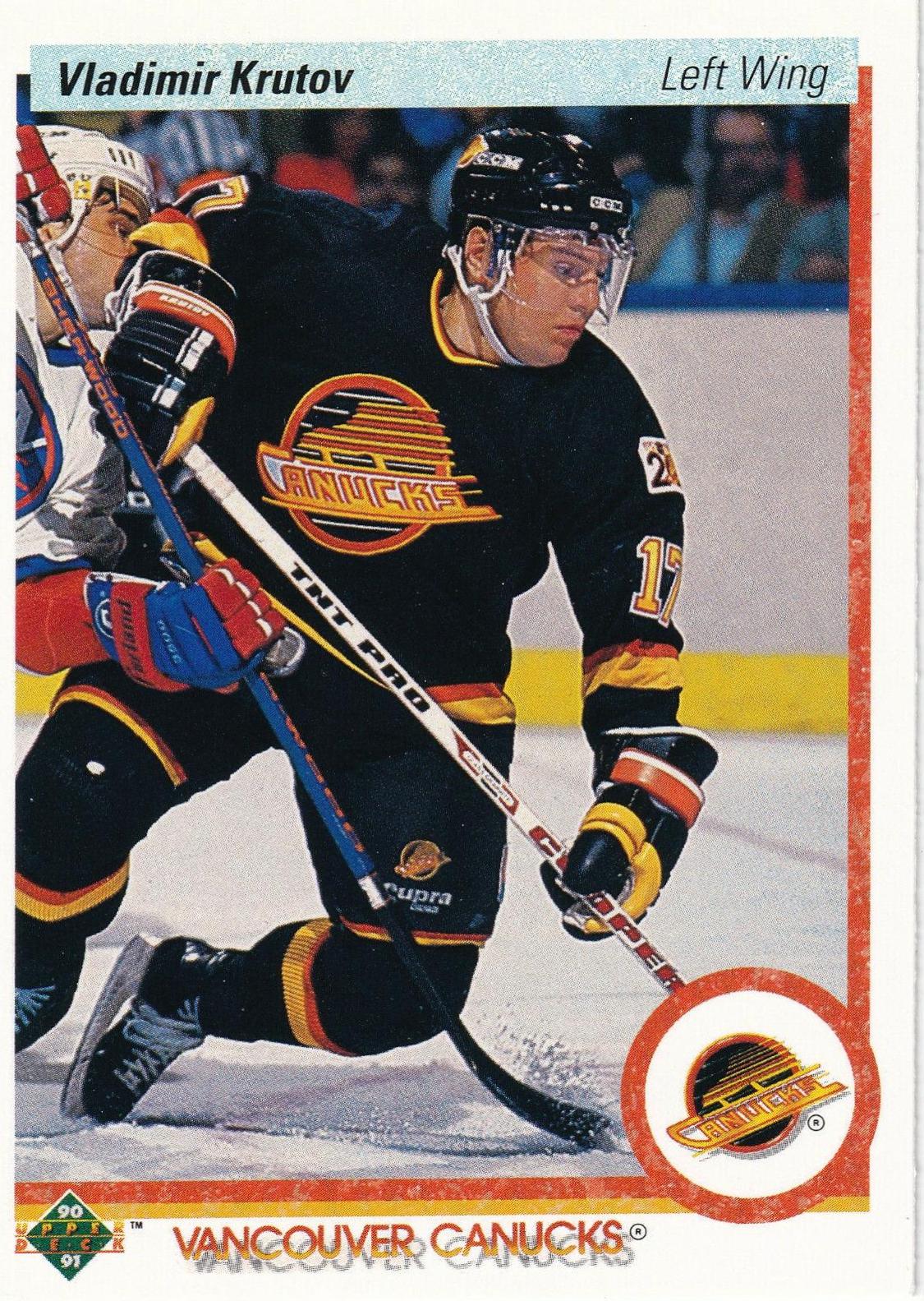 Vladimir Krutov #77 Hockey Cards 1990 Upper Deck