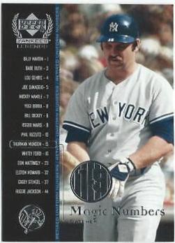 Thurman Munson #60 Baseball Cards 2000 Upper Deck Yankees Legends
