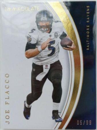 Joe Flacco #1 Football Cards 2016 Panini Immaculate