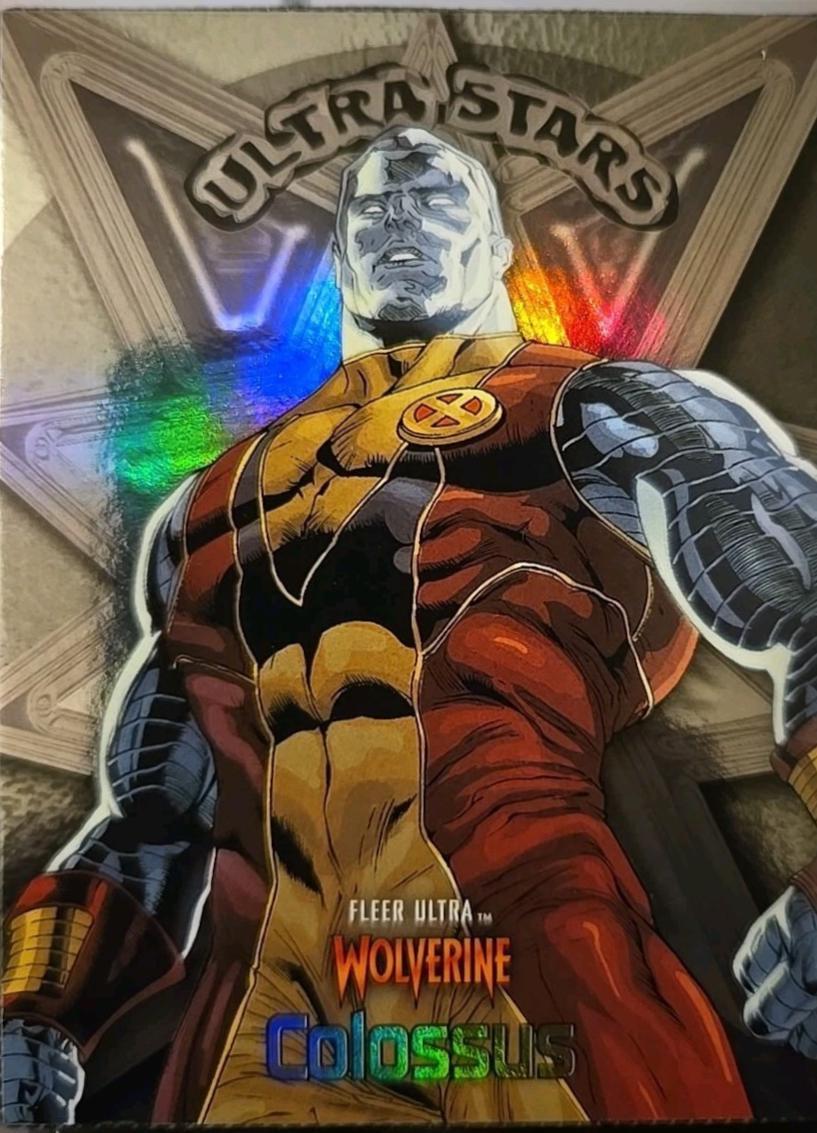 Colossus #US16 Marvel 2023 Fleer Ultra Wolverine Ultra Stars