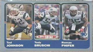 Ted Johnson, Tedy Bruschi, Roman Phifer