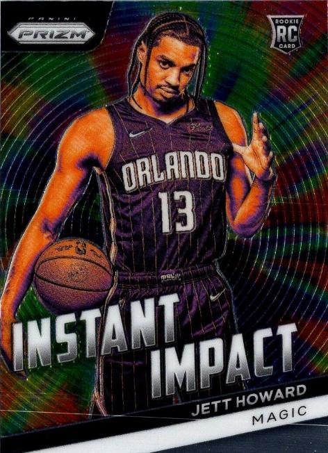 Jett Howard #5 Basketball Cards 2023 Panini Prizm Instant Impact