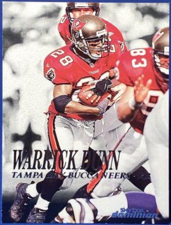 Warrick Dunn #41 Football Cards 1999 Skybox Dominion