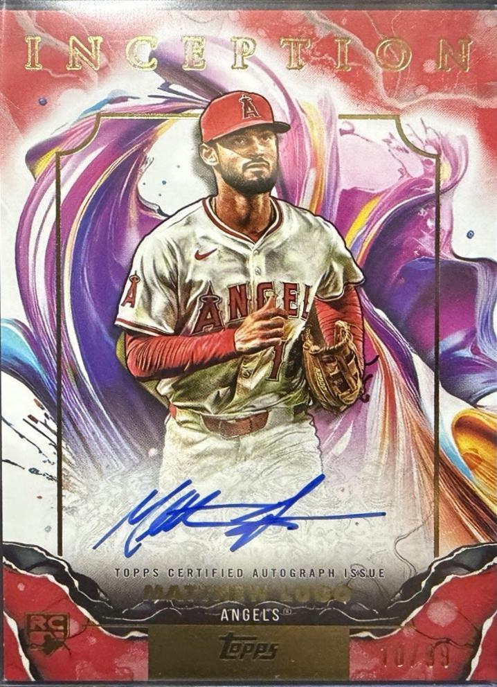 Matthew Lugo #RESA-ML 2025 Topps Inception Rookies And Emerging Stars Autograph Baseball