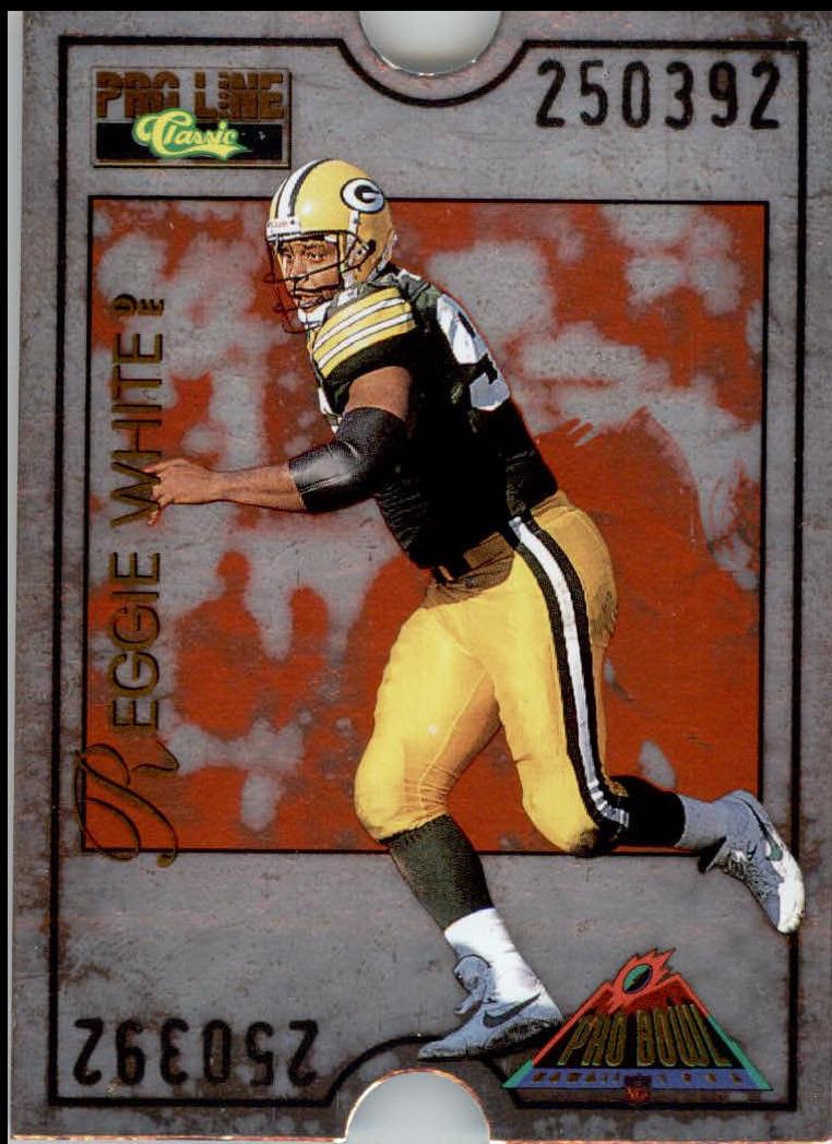 Reggie White #PB-11 Football Cards 1995 Pro Line Pro Bowl