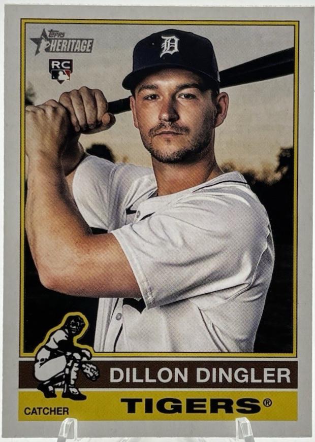 Dillon Dingler #130 Baseball Cards 2025 Topps Heritage