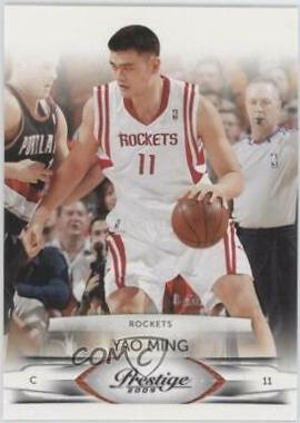 Yao Ming #34 Basketball Cards 2009 Panini Prestige