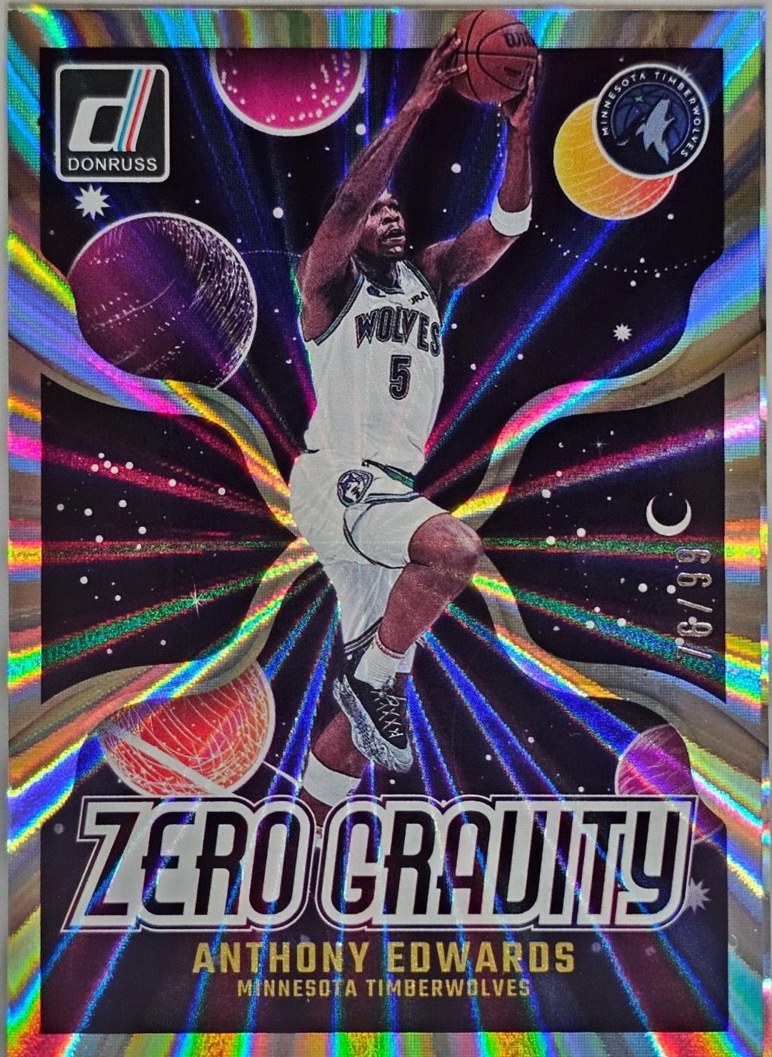 Anthony Edwards [Holo Laser] #7