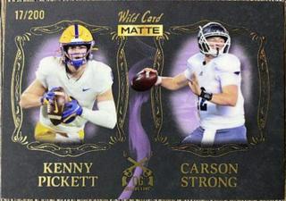 Kenny Pickett, Carson Strong