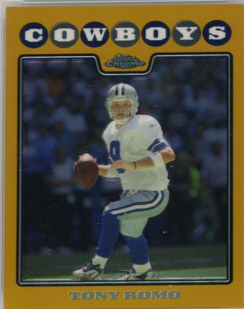 Tony Romo [Gold Refractor] #TC14