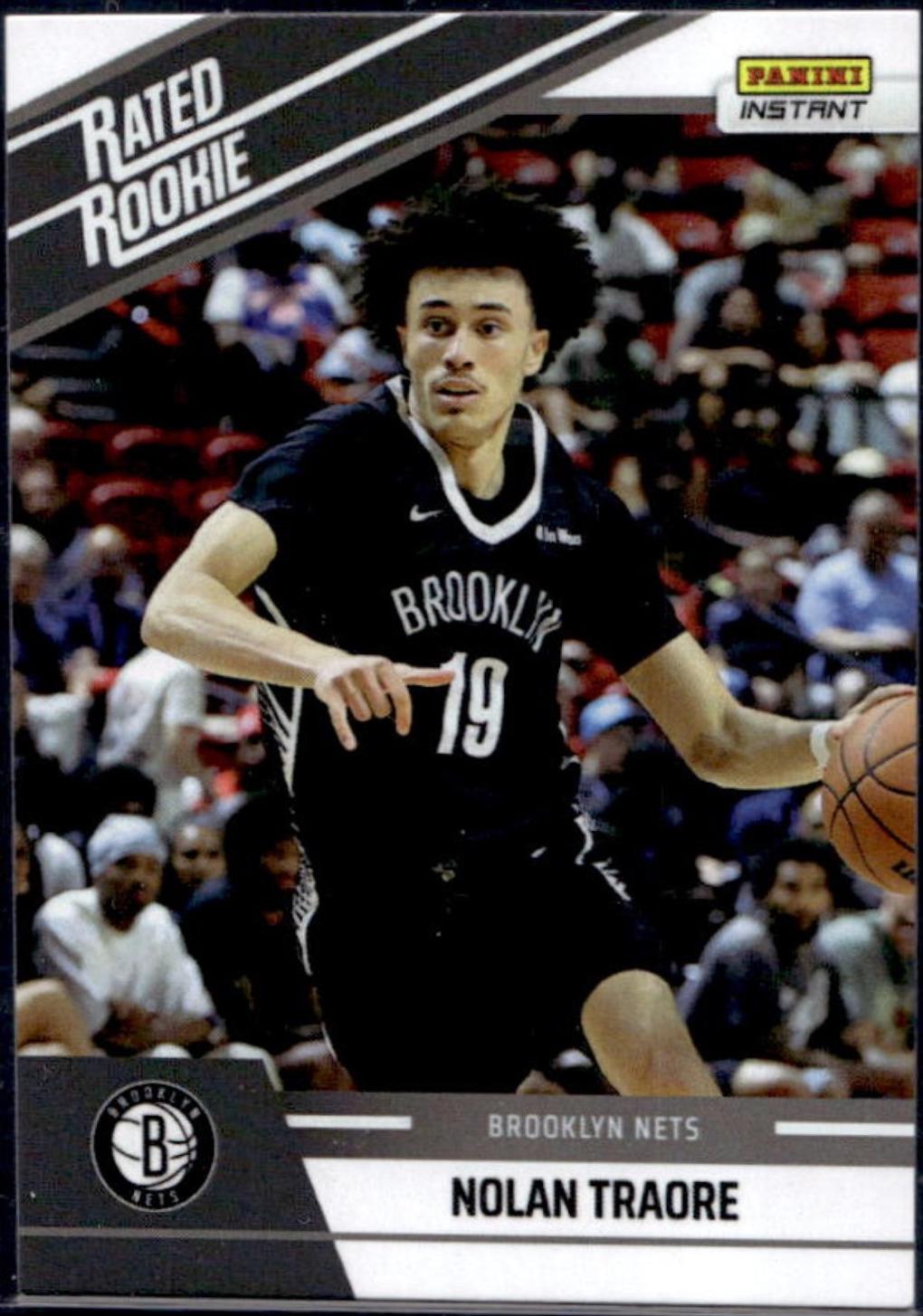 Nolan Traore #22 2025 Panini Instant Rated Rookie Retro Basketball