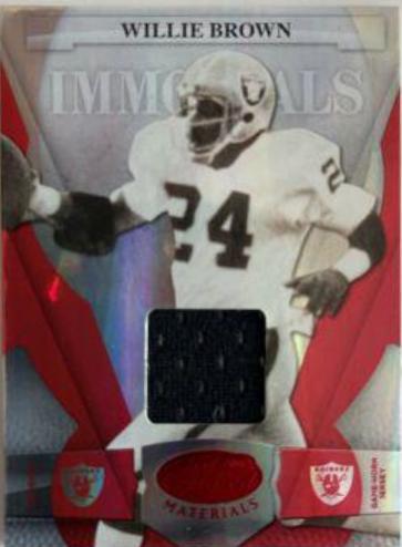 Willie Brown #253 2008 Leaf Certified Materials Football