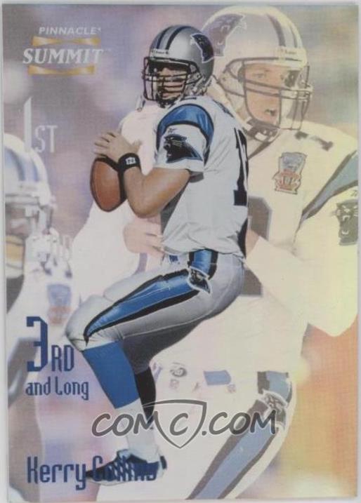 Kerry Collins #9 Football Cards 1996 Pinnacle
