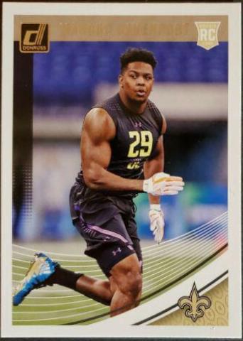 Marcus Davenport #356 Football Cards 2018 Donruss