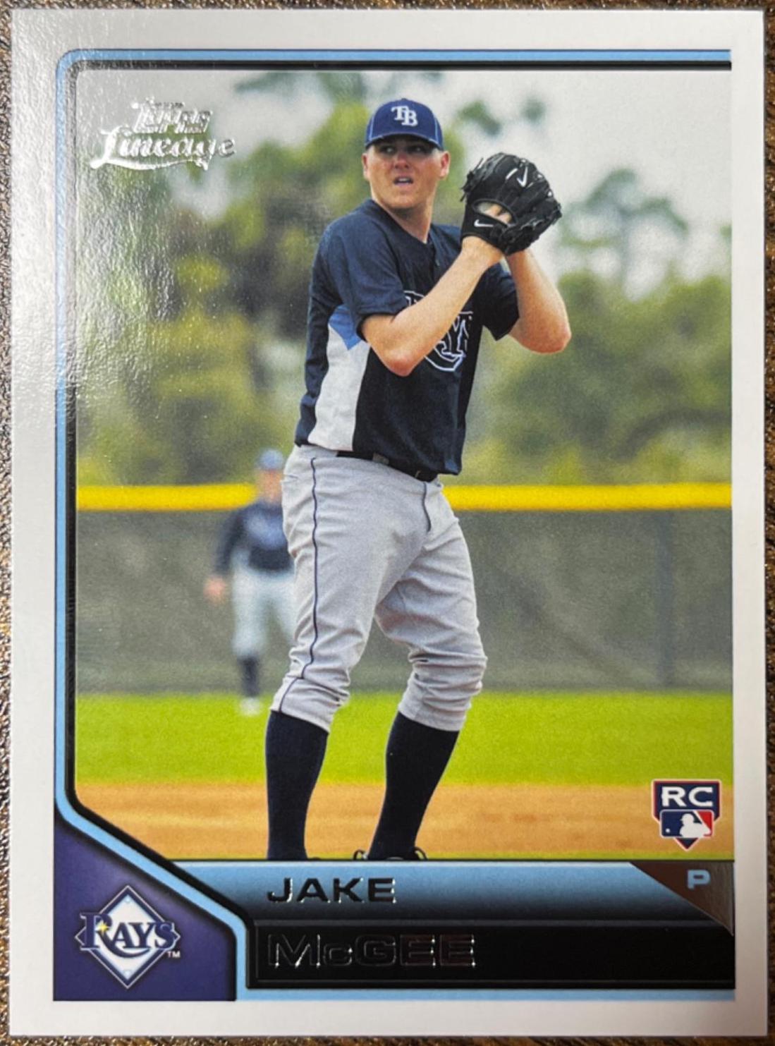 Jake McGee #179 Baseball Cards 2011 Topps Lineage