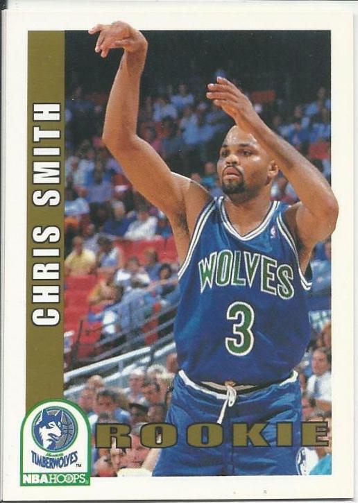 Chris Smith #424 Basketball Cards 1992 Hoops